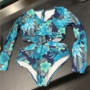 One piece womens swimsuit